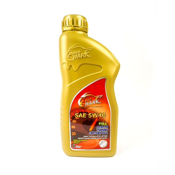 紅鯊全合成機車專用油RS-FULL-SYNTHEITC-5W40